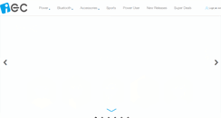 Desktop Screenshot of iectechnology.com